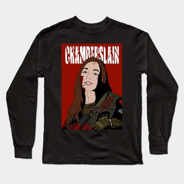 i'm chamberlain and you're chamberslain. emma. Long Sleeve T-Shirt by JJadx